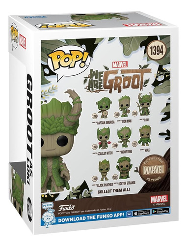 Funko Pop! - Groot As Loki #1394 - We Are Groot - Marvel