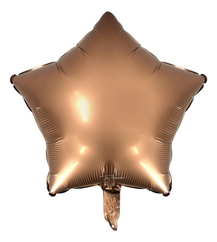 Globos Estrella Mate X2u  Metalico De 46 Cm - Cotillón 