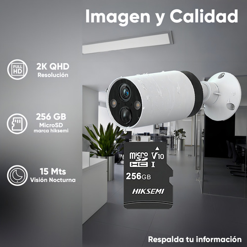 Tapo & Cronos 2 Cámaras De Seguridad 2k Tapo-c420s2-plus-256 + Microsd 256gb Bateria Larga Duración Protección Ip65 Alarma Luz Y Sonido Audio Doble Vía Detección Ai C420s2 Cctv Visión Nocturna A Color