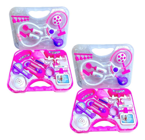 Set Doctora Niña - Maleta 2x - Juguete Médico