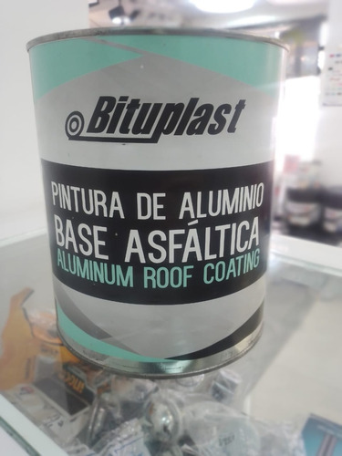 Pintura De Aluminio Base Asfáltica Bituplast