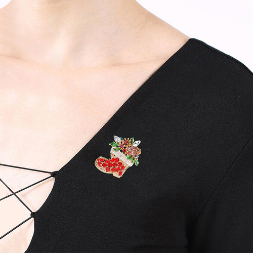 Broche Navideño Con Forma De Broche Para Navidad