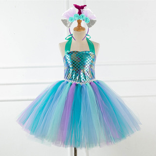 Vestido Niñas Temperamento Bowknot Linda Sirena B26132 Vestido Niñas Temperamento Bowknot Linda Sirena B26132