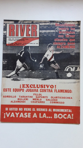 Revista River N 1968 - 19 Octubre 1982