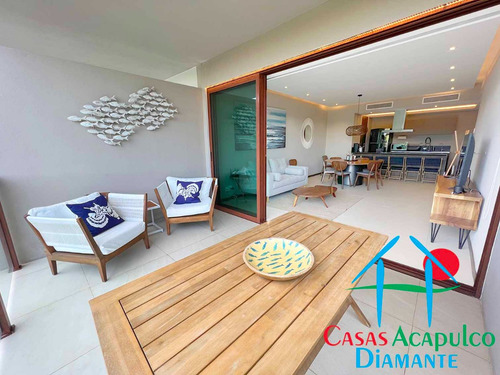 Cad La Isla Fiji S3. Depa De Playa. Terraza Con Vista A Las Áreas Comunes