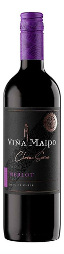 Vino Tinto Chileno Viña Maipo Merlot 750ml