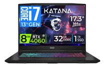 Comprar Msi Katana 17 Core I7 13620h 32gb 1tb Rtx4060 V.8gb 17.3' Color Negro