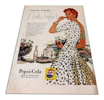 Comprar Dante42 Publicidad Antigua Retro Gaseosa Pepsi Cola 1955