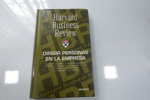 Harvard Business Review - Dirigir A Personas En La Empresa