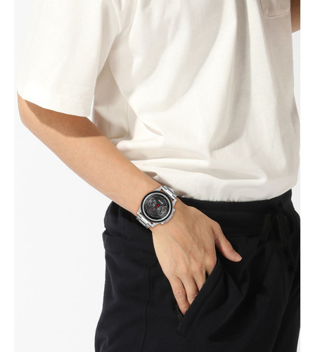 Boss Reloj Para Hombre #brave 1530347 46mm Plata