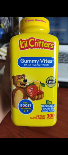 Multivitaminico Lil Critters Para Ninos 300 Gummy Vites****