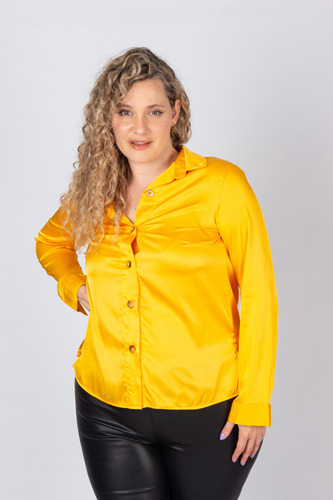 Camisa Satén Onara Paz Para Mujer - Estilo Y Comodidad