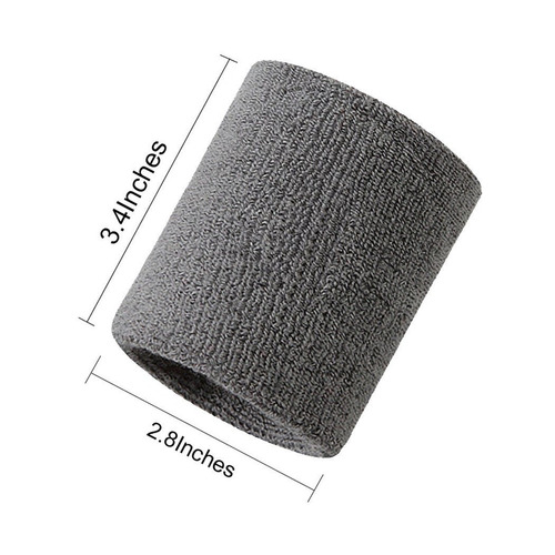 Hoter Gruesa Color Sólido Banda De Sudor Conjunto (1 Diadema