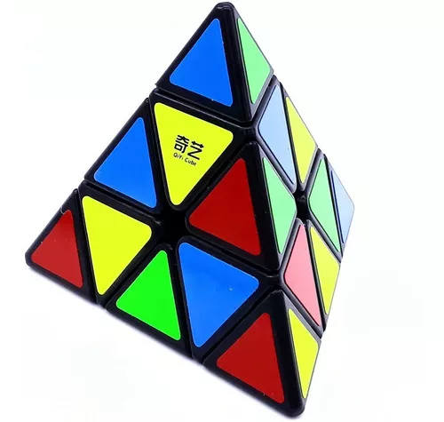 Cubo Mágico Pyraminx 4x4x4 Qiyi Preto - Oncube: os melhores cubos mágicos  você encontra aqui