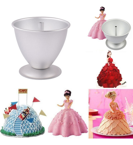 Molde Para Tartas, Vestido De Muñeca, Falda De Princesa
