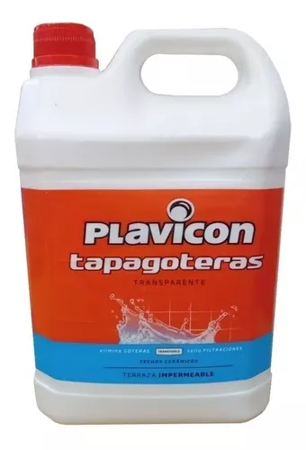 Plavicon Tapagoteras Impermeabilizante Transparente X 4 Lts