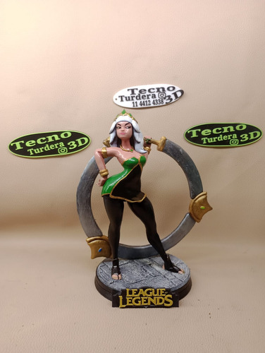 Qiyana League Of Legends Lol - Figura De Impresion 3d
