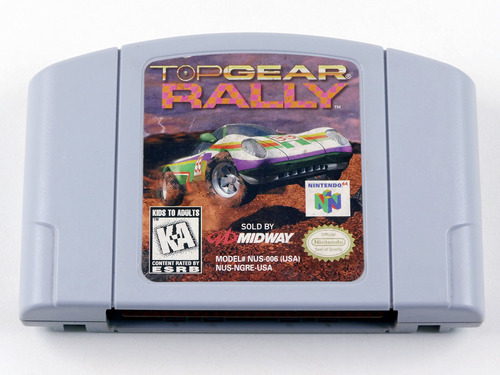 Top Gear Rally Original Nintendo 64 - N64