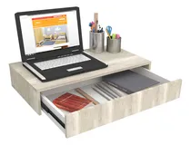 Comprar Escritorio Juvenil Flotante Corsa De Melamina Con 1 Cajón Con Correderas Metálicas Moderno Color Helsinsky