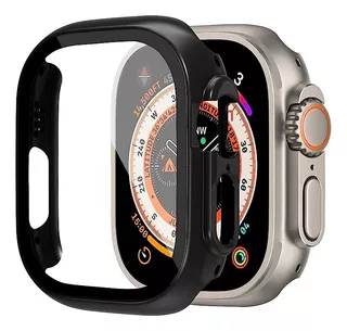 Protector Funda 49mm + Vidrio Smartwatch Ultra Y Apple Watch