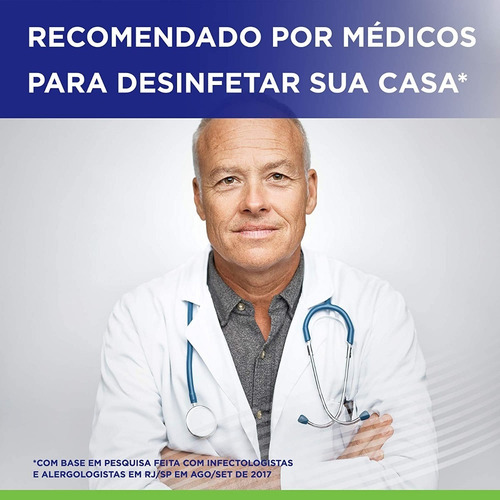 Spray Desinfetante Lysoform 360ml Higiene Tênis Pós Academia