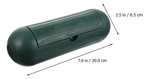 Protector De Enchufe Resistente Al Agua Y Cierre De Cable, 2