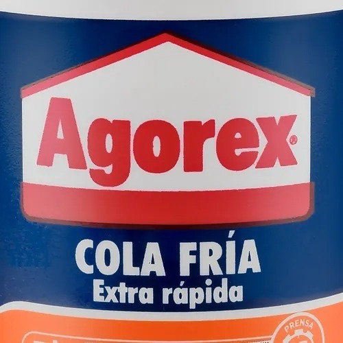 Imagen 3 de 6 de Pegamento Cola Fría Agorex Profesional 1/2 Kg. | Henkel