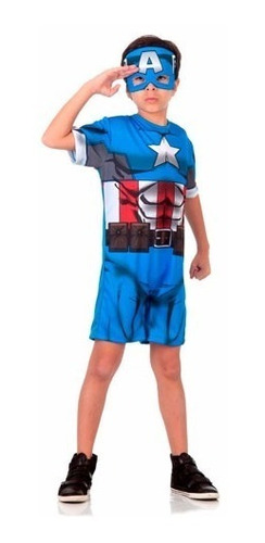 Disfraz Niño Capitán América - Original Avengers Marvel