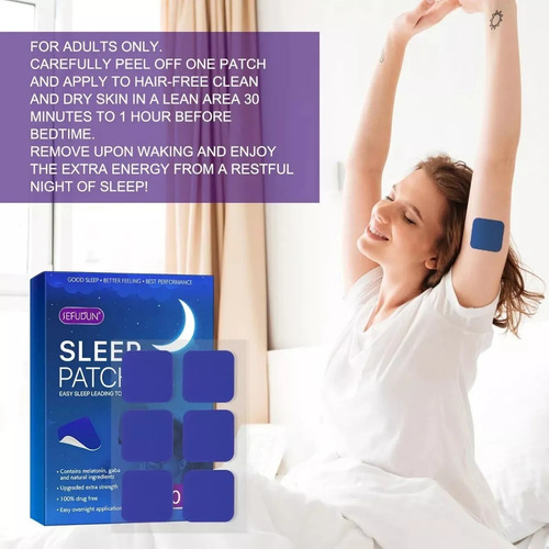 60 Parches Naturales Para Dormir Profundo,