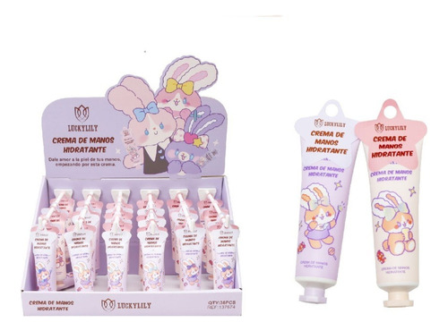 Set De 2 Cremas Hidratantes De Manos Para Mujer Y Niñas