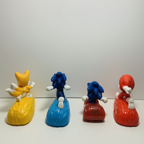 Sonic 2 Mcdonalds 2022 Colección Completa - 8 Juguetes (Usado)