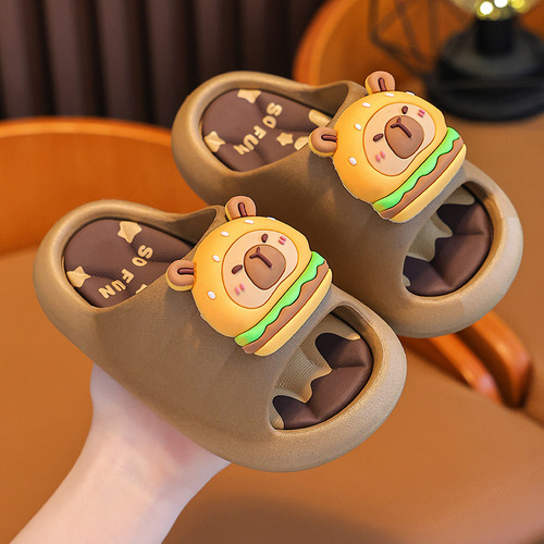 Lindas Zapatillas Para Niños De Summer Capybara