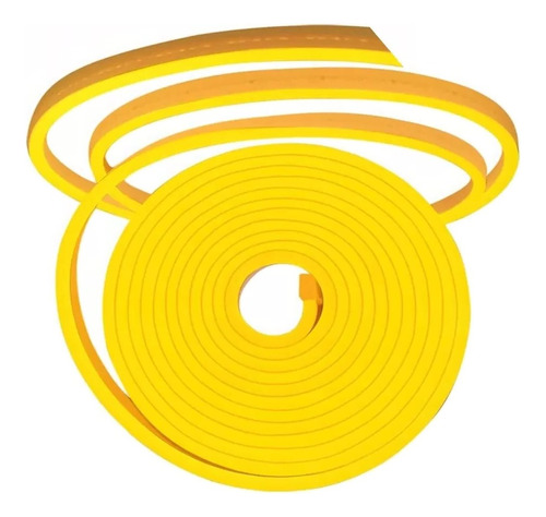 Manguera Luces Neon Led Amarillo Ultra Flexible 5mts