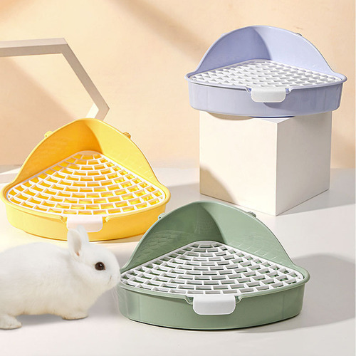 Jaula, Inodoro, Caja De Cama, Caja De Arena Para Conejos,