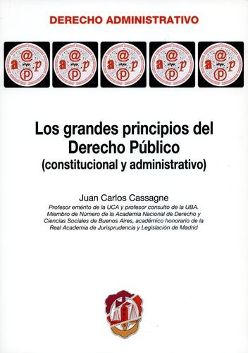 Libro Grandes Principios Del Derecho Público (constituciona