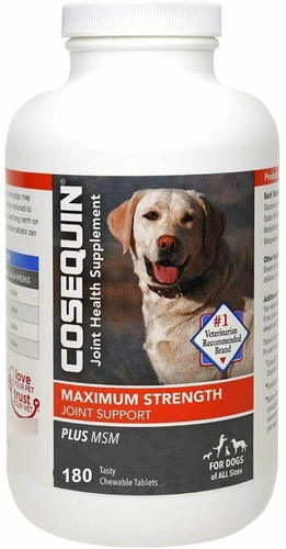 Cosequin Maximum Strength Plus Msm 180 Tabletes Força Maxíma