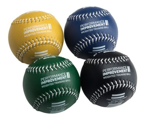 4 Pelotas De Softbol Con Peso 12-11-10-9 Onzas Champro