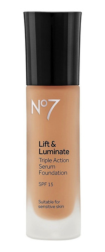 No7 Lift Luminate Triple Acción Serum Foundation Spf 15 Ton