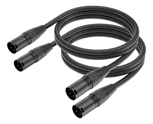 Yinker Xlr Cable De Microfono Macho A Macho, Cable De Microf