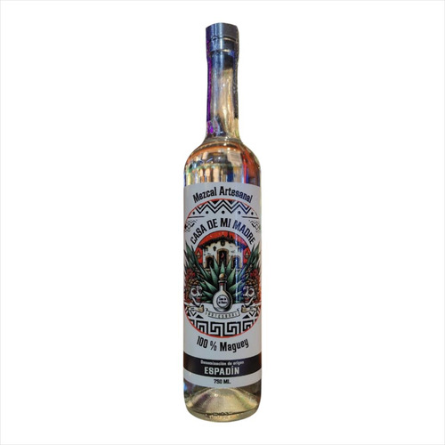 Mezcal Artesanal Oax.casa De Mi Madre Agave Espadín Botella