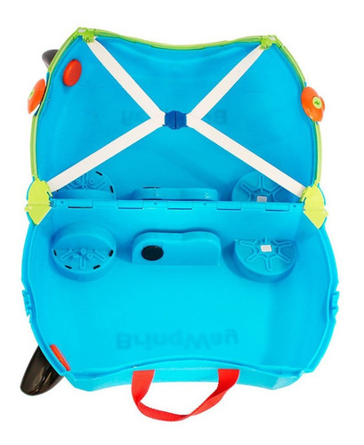Imagem 6 de 6 de Mala Infantil Viagem Escolar Carrinho C/ Puxador E Rodinhas