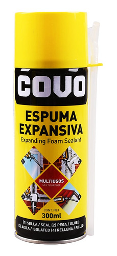 Espuma Expansiva 300ml Covo / Mayor Y Detal /