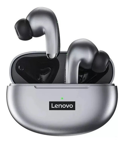 Auriculares Inalambricos Bluetooth Lenovo Lp5 Gris 