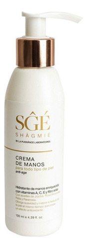 Crema De Manos Hidratante Shagmie Anti Age Vitamina 130ml