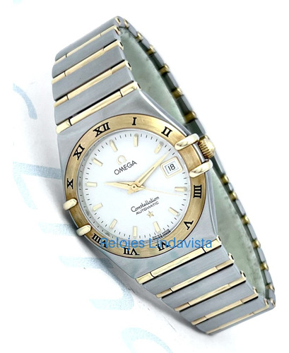 Reloj Omega Constellation Dama Automático Acero Oro (Usado)