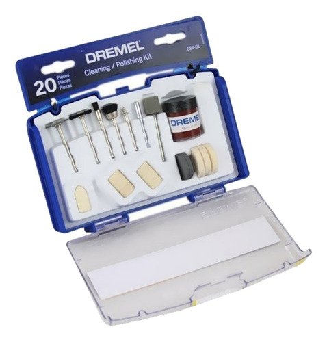 Kit De Acessórios Para Limpar E Polir 20 Peças 684 Dremel
