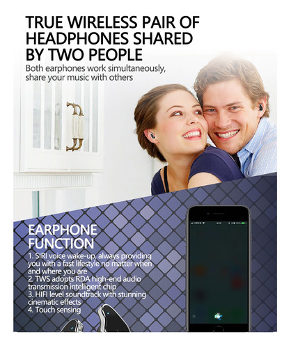 Smart Watch With Earphones Activity Fitness Combo