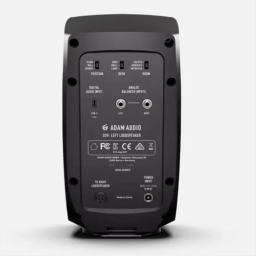 Monitores De Estudio Adam Audio D3v C/ Conecxión Usb-c (par)