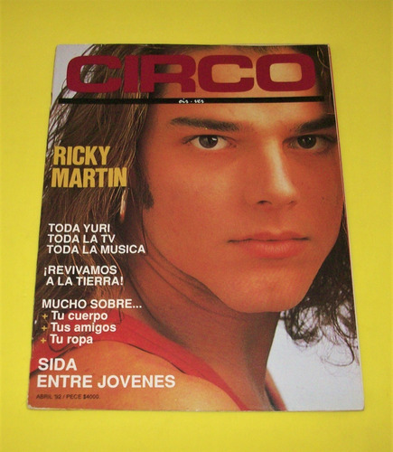 Ricky Martin Revista Circo Yuri Rebeca Jones Timbiriche Bibi