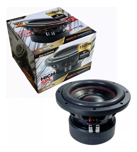 Subwoofer 8 Pulgadas Rock Series Rks-ul804os 1500 Watts Max 